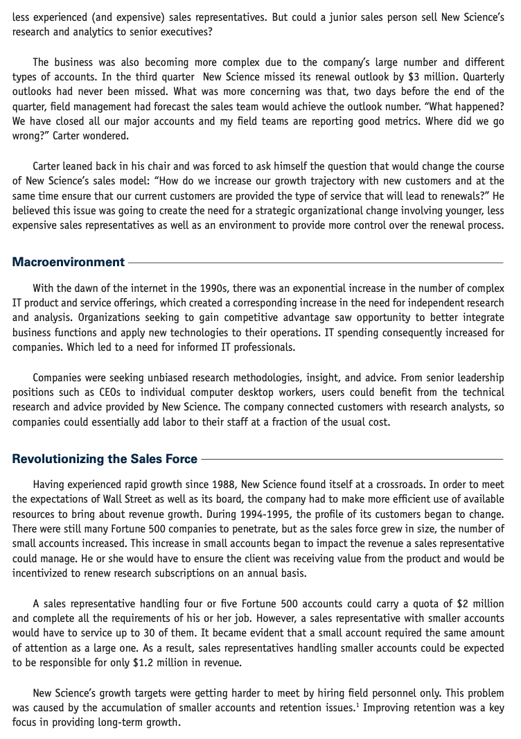 Read New Science: Pioneering the inside sales