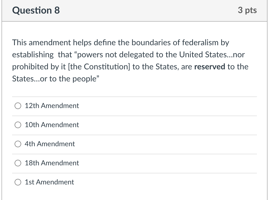 Question 2 3 pts What is the basic role of all