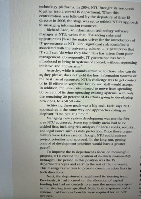 help CASE STUDIES Case One Establishing