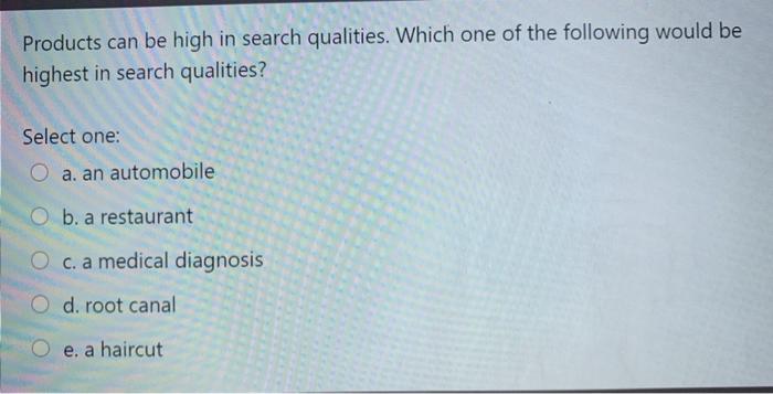 There are shifts that favour the customer in the