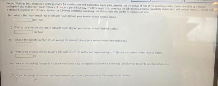 chap 11.que 3 Gubser Welling, Inc, operates a