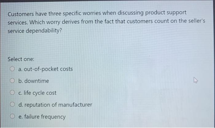 Because services depend on who provides them and