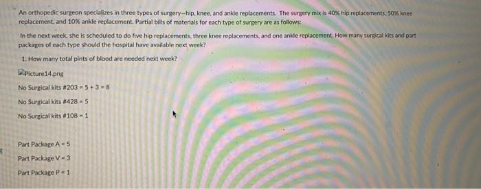 14.5 39. An orthopedic surgeon specializes ya