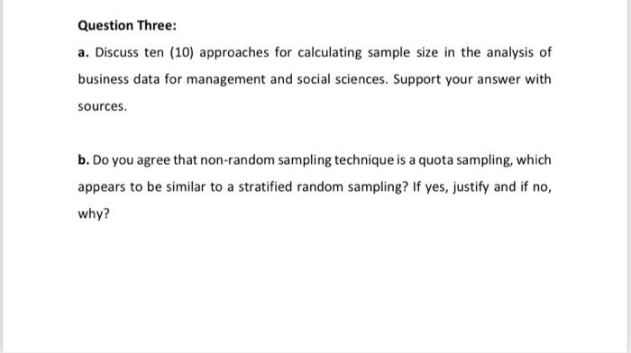 Information and Instructions: I Answer any two