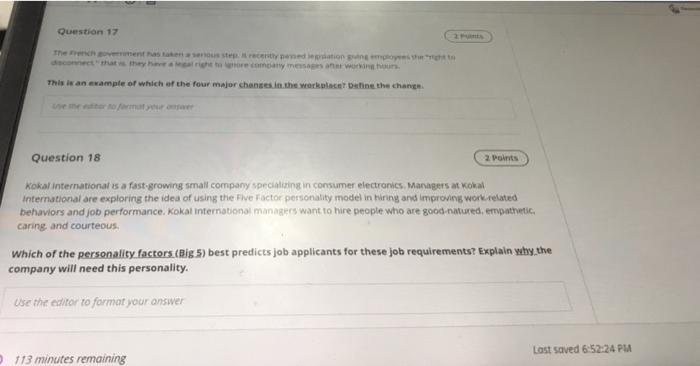 please solve question 17 and 18 Question 17 The