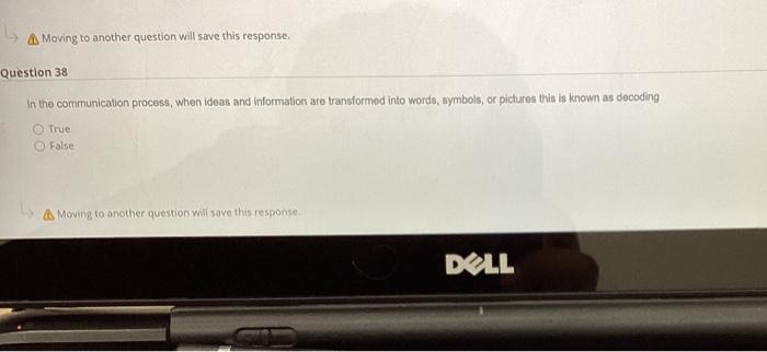 A Moving to another question will save this