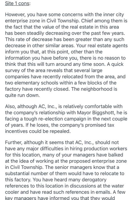 Chapter 2 Project-Location, Location, Location