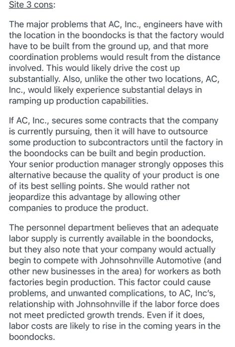 Chapter 2 Project-Location, Location, Location