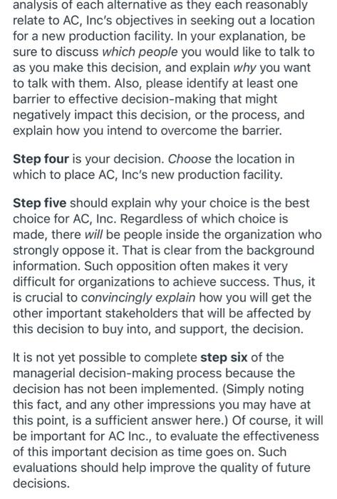 Chapter 2 Project-Location, Location, Location