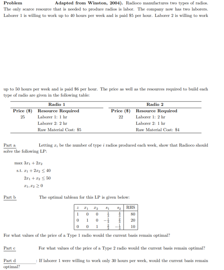 This is a practice from a book. However, it