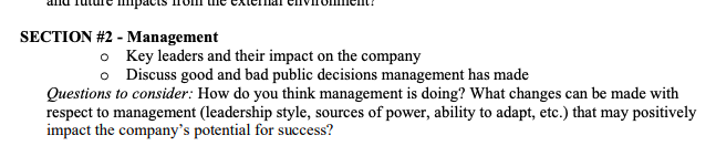 write 700 words on the company chobani SECTION #2