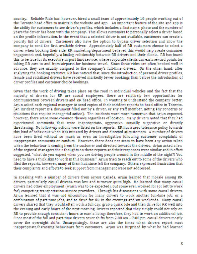 please help case study for Human Resources class