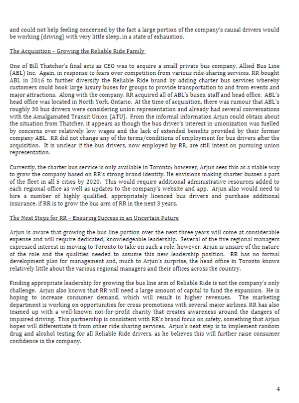 please help case study for Human Resources class