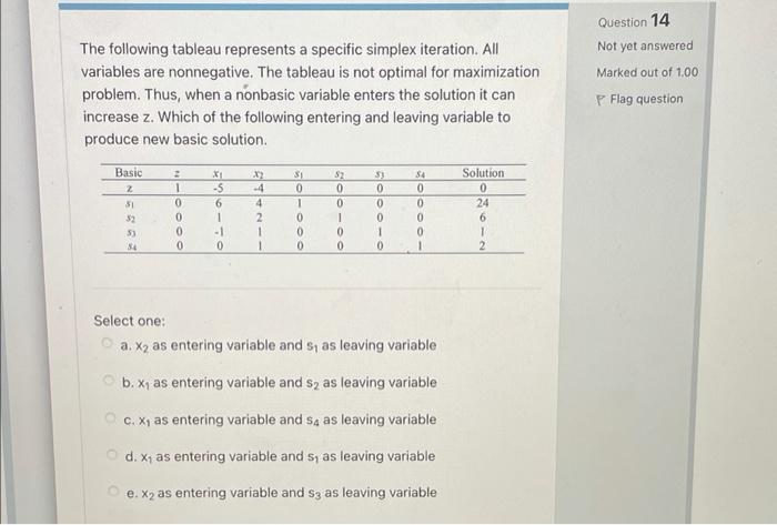 this is actually Operation Research. Answer all