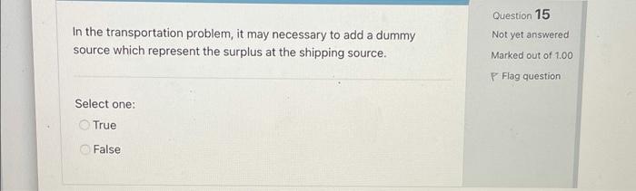 this is actually Operation Research. Answer all