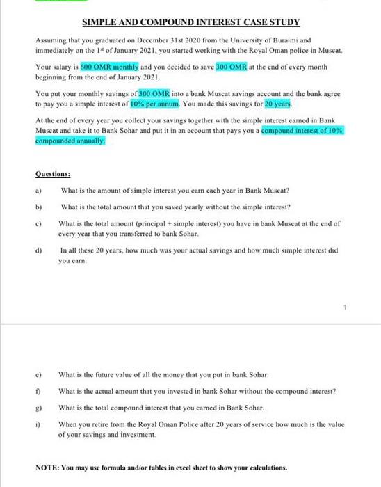 please help me SIMPLE AND COMPOUND INTEREST CASE
