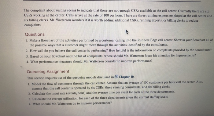 Please answer the four questions above the