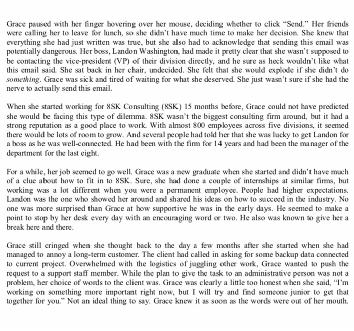 BUISNESS COMMUNICATION case study 1. How was the