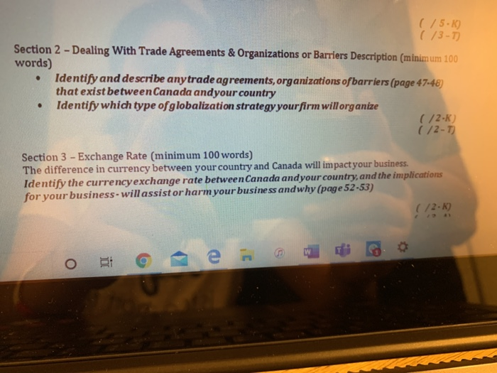 (15.1) (13-) Section 2 - Dealing With Trade