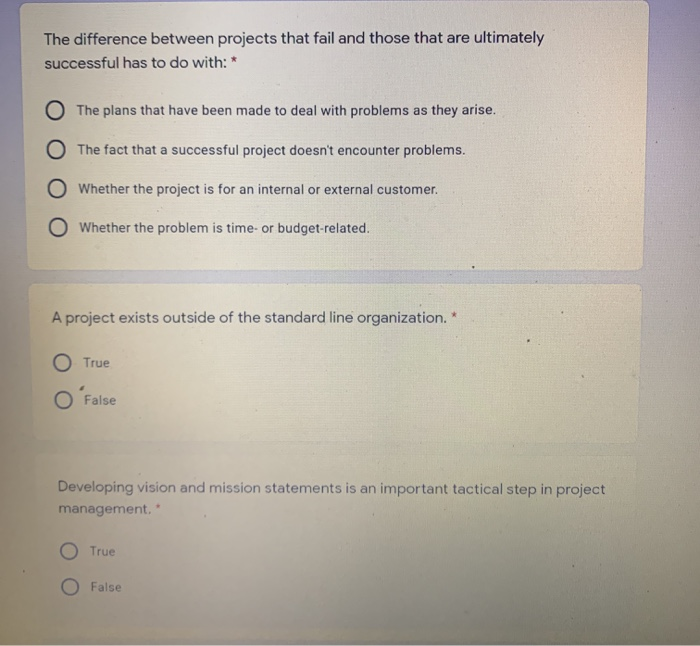 The difference between projects that fail and