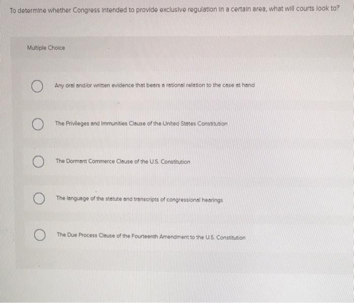 To determine whether Congress intended to provide