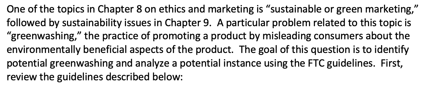 Using Fiji water as the product, determine