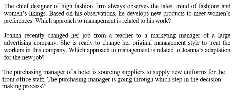 The chief designer of high fashion firm always