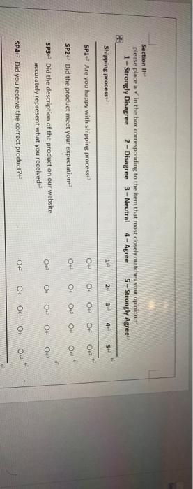 q1- Cite 8 examples ( questionnaire ) for a topic