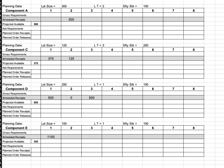 D E F H K L M N 0 C Instructions: Complete all