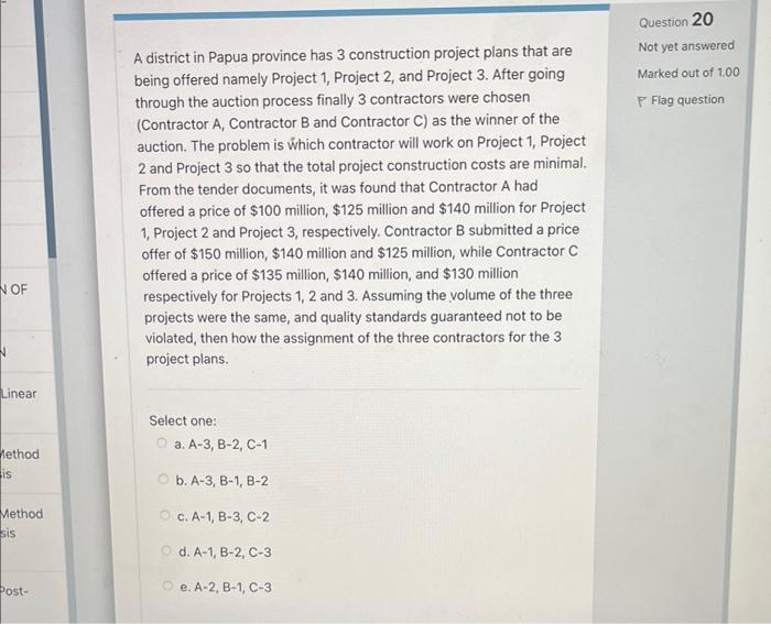 this is actually Operation Research. Plis answer