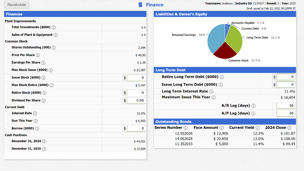 What should i do for round 3 (Capsim)?