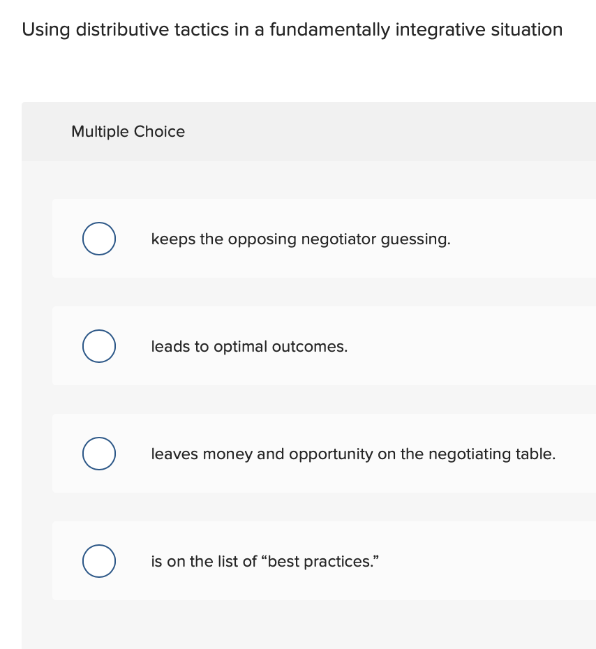 Using distributive tactics in a fundamentally
