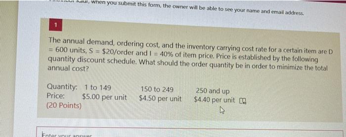 - nur, when you submit this form, the owner will