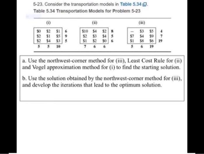 Please solve part B only step by step 5-23.