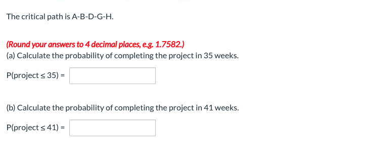 Using the information provided in the table, the