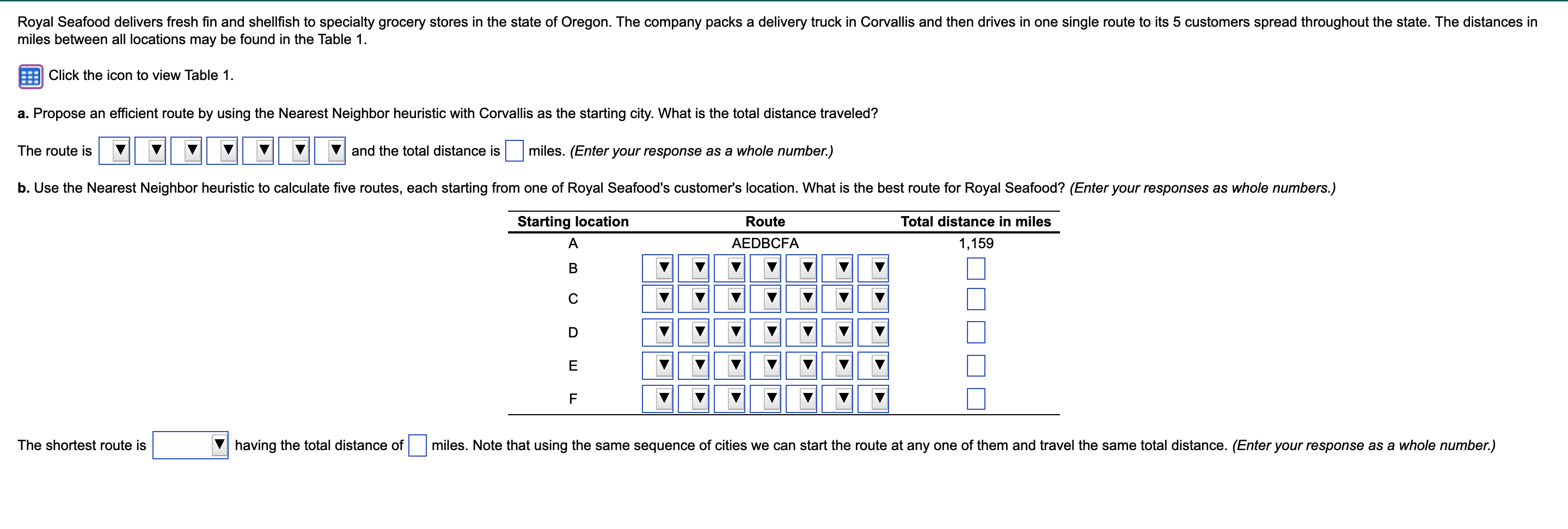 Corvallis (A) Roseburg (B) Bend (C) Baker (D)
