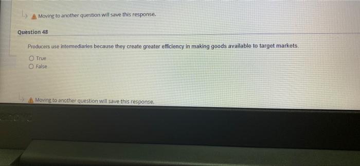 L A Moving to another question will save this