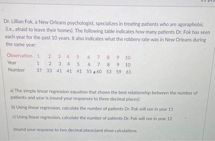 Dr. Lillian Fok, a New Orleans psychologist,