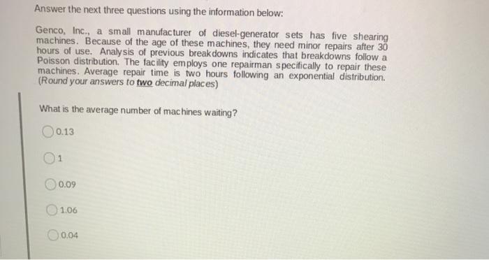 Answer the next three questions using the