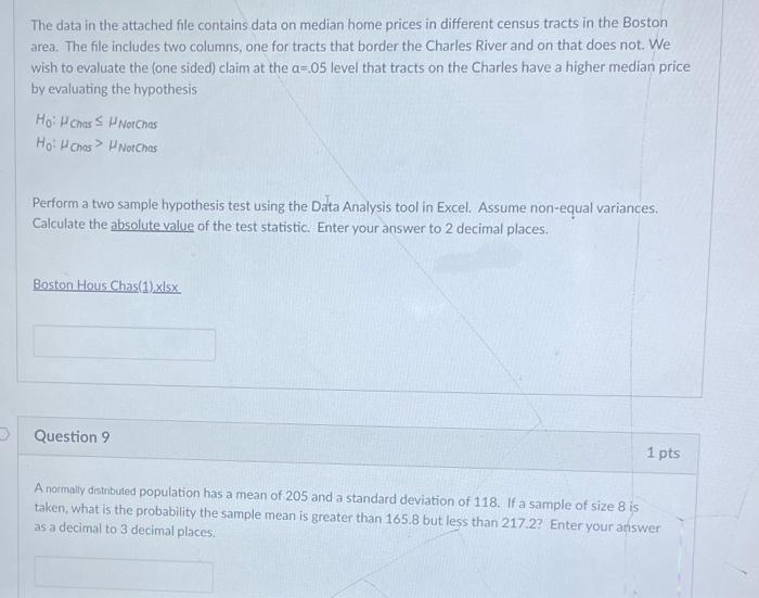 The data in the attached file contains data on