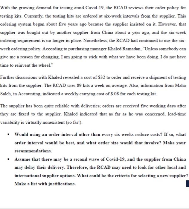 solve question 2 With the growing demand for