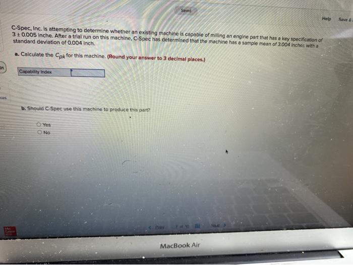 Swed Help Save & C-Spec, Inc. is attempting to