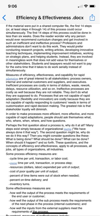 9:06 < Efficiency & Effectiveness .docx