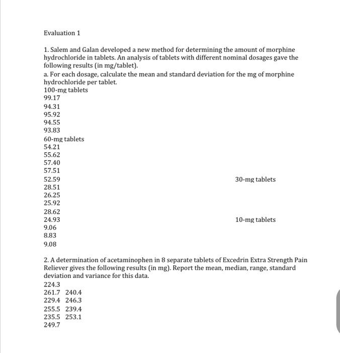 II PRACTICAL RESEARCH Evaluation 1. From the