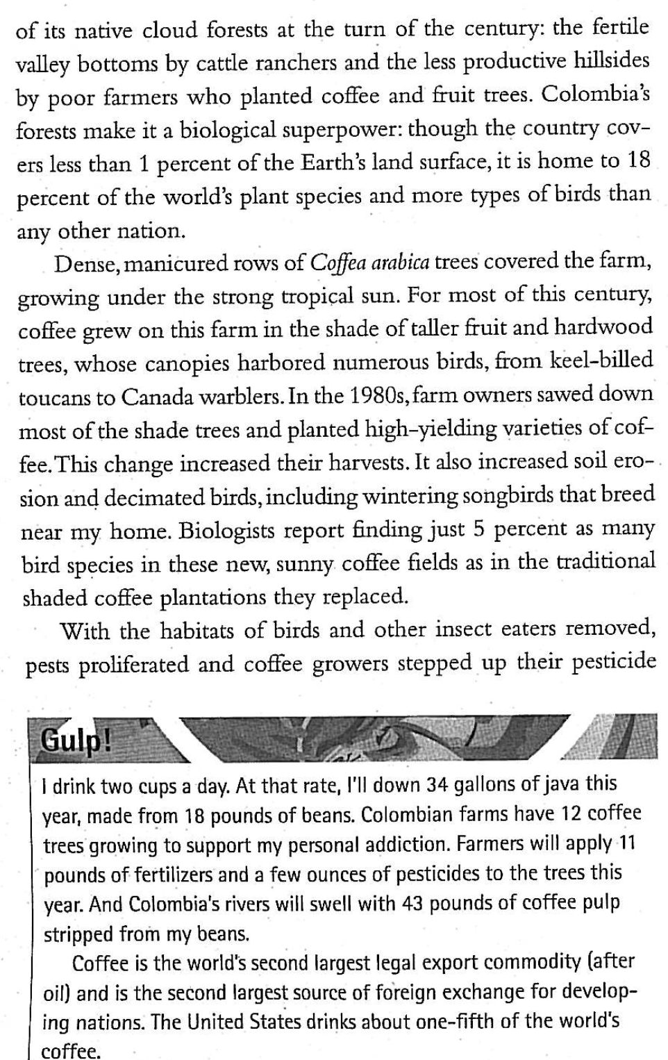 Assignment Directions: Coffee Article: Chapter 1