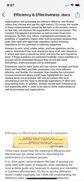 9:06 < Efficiency & Effectiveness .docx