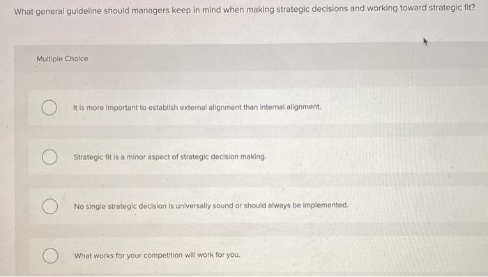 What general guideline should managers keep in