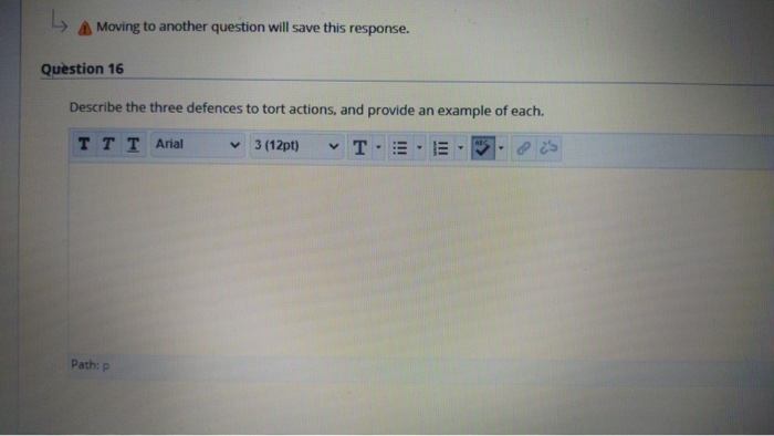 A Moving to another question will save this