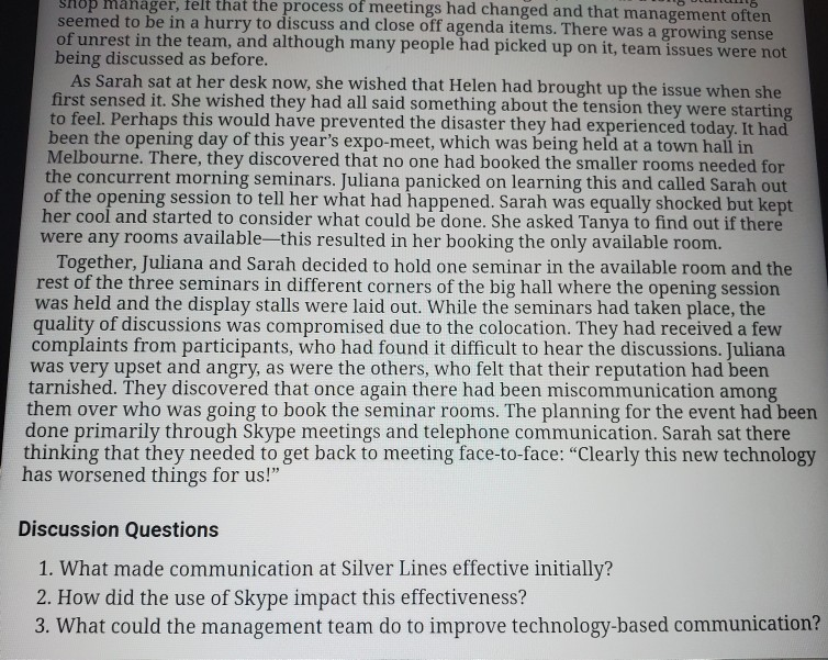 19 LA CASE STUDY: SILVER LINES: CHALLENGES IN