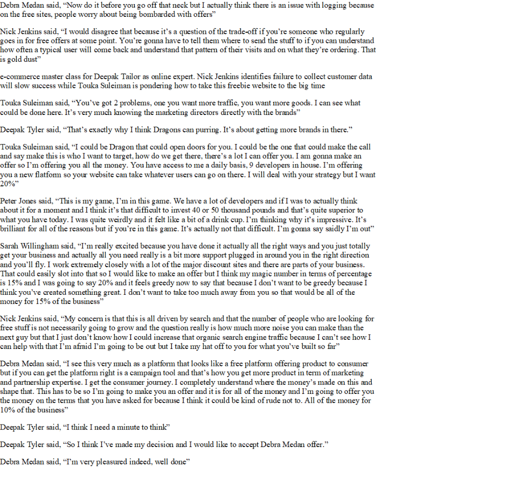 USE ONLY INFORMATION BELOW TO WRITE A PARAGRAPH